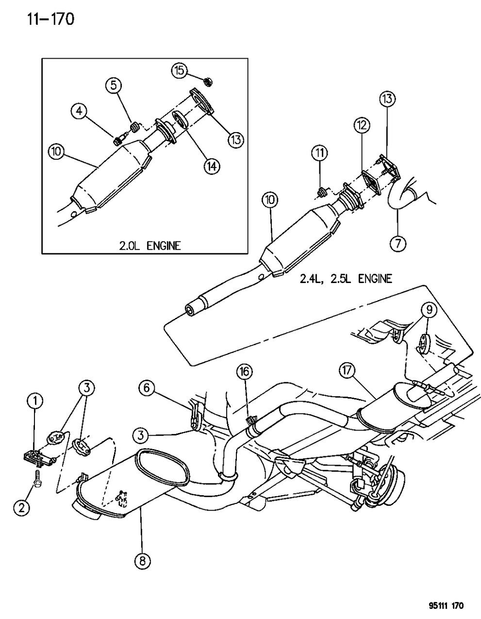 Mopar 4616452 Catalytic Converter