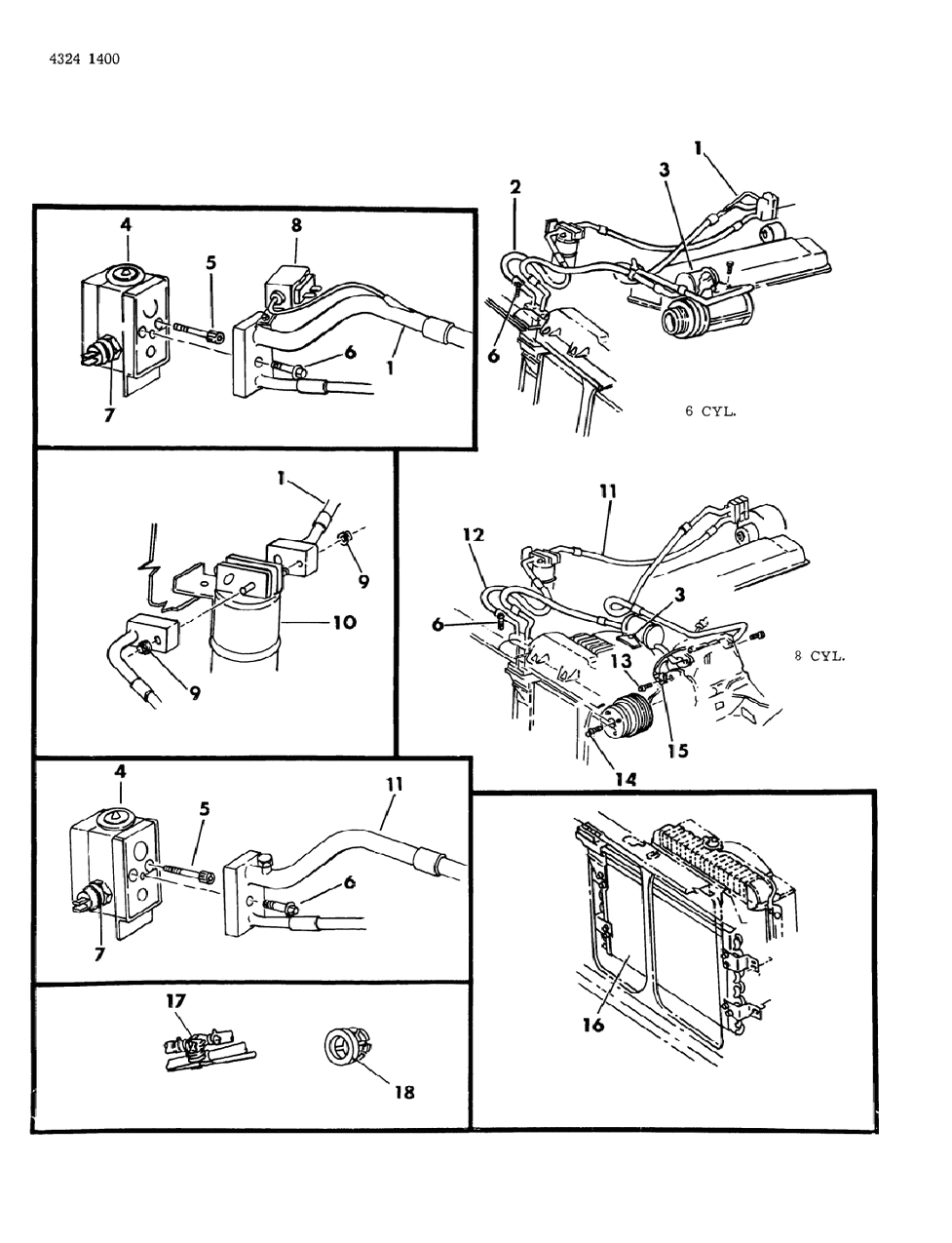 Mopar 4261030 Discharge Hose