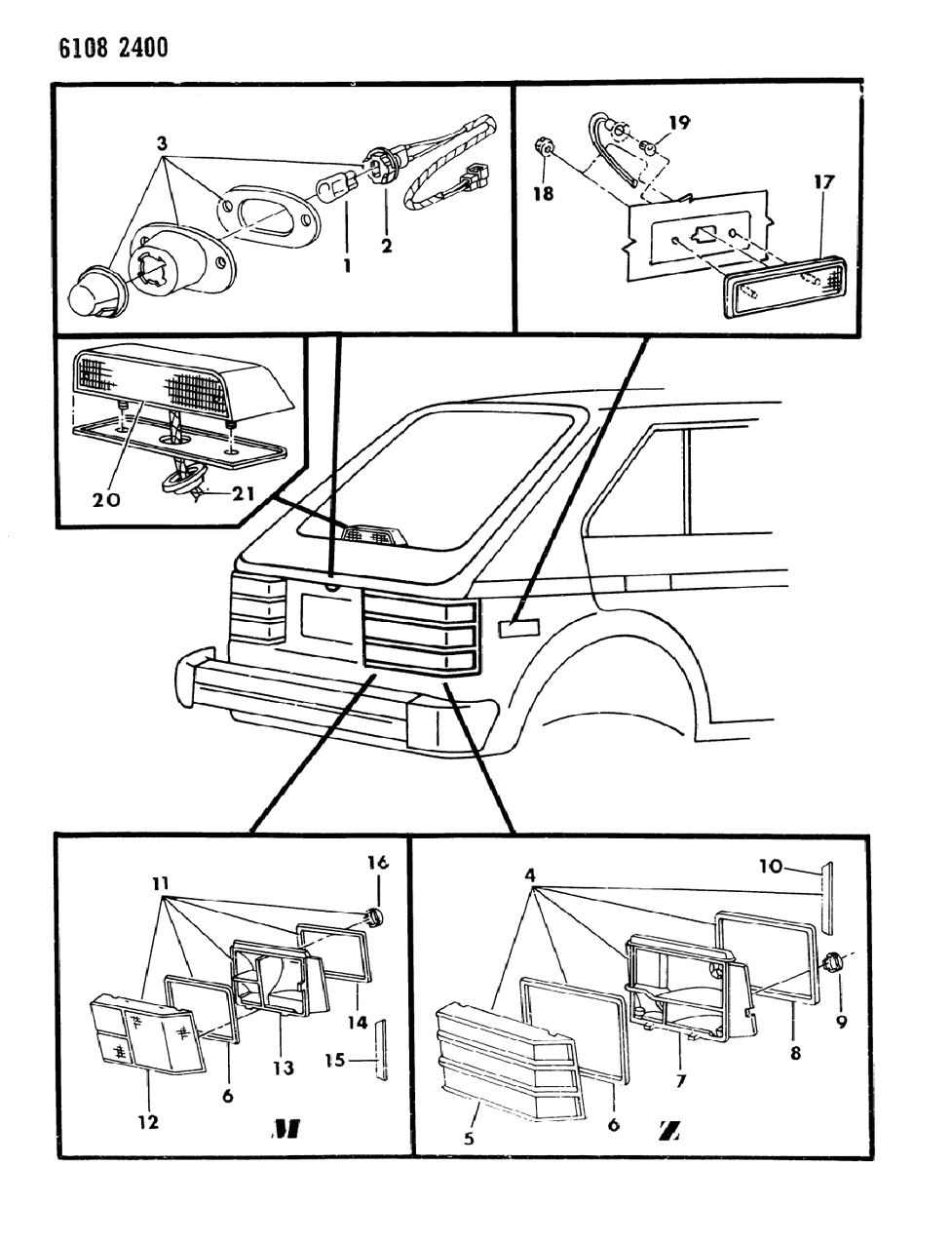 Mopar 5207516 Lamp Assembly