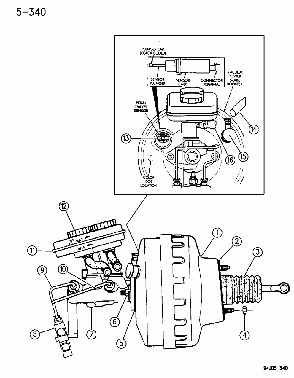 Mopar 4761786 Brake Booster