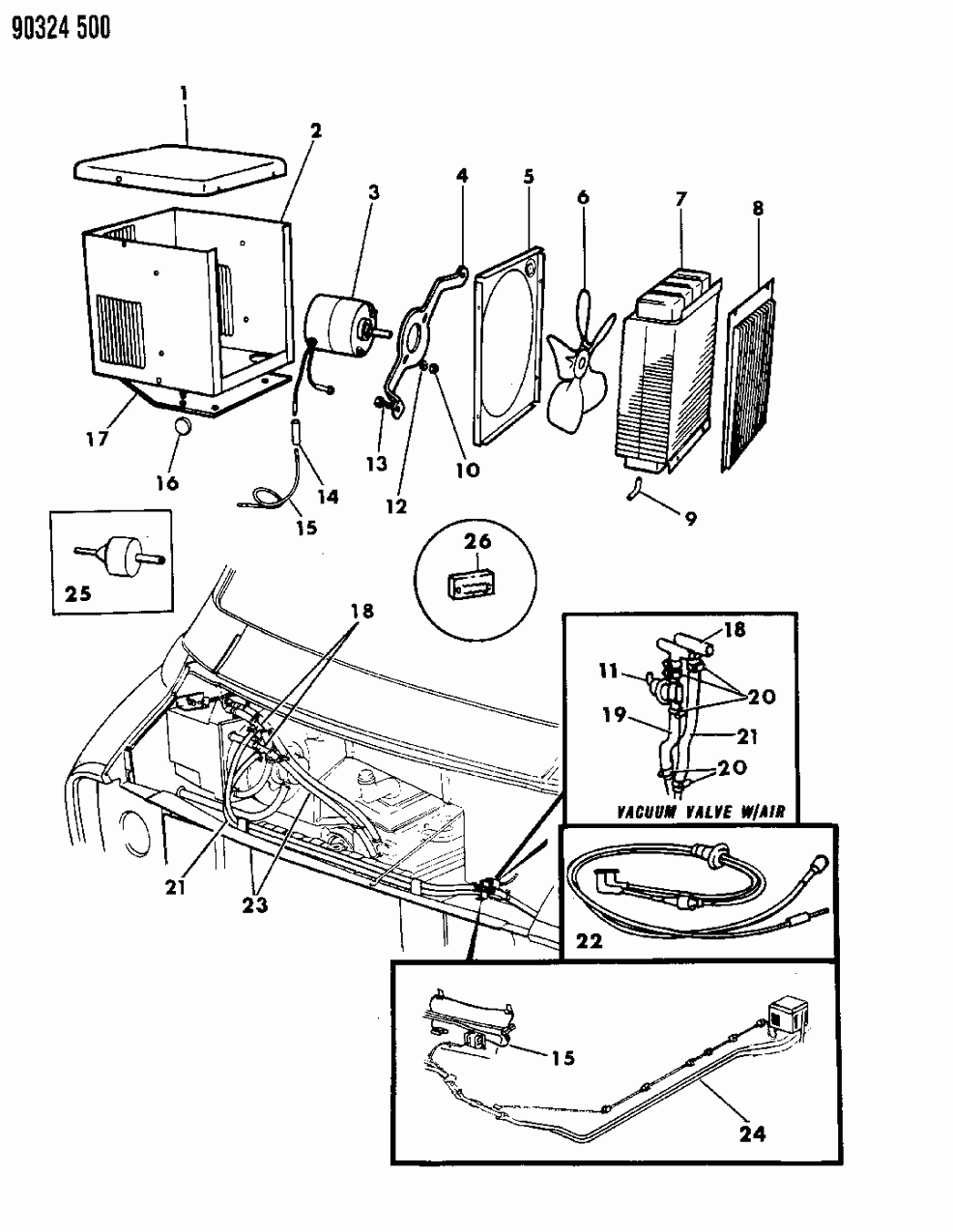 Mopar 4163906 Control Valve