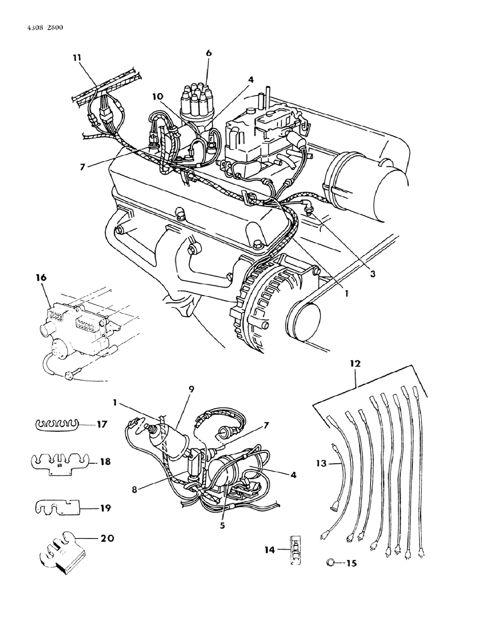 Mopar 3488609 Oil Pressure Sending Unit