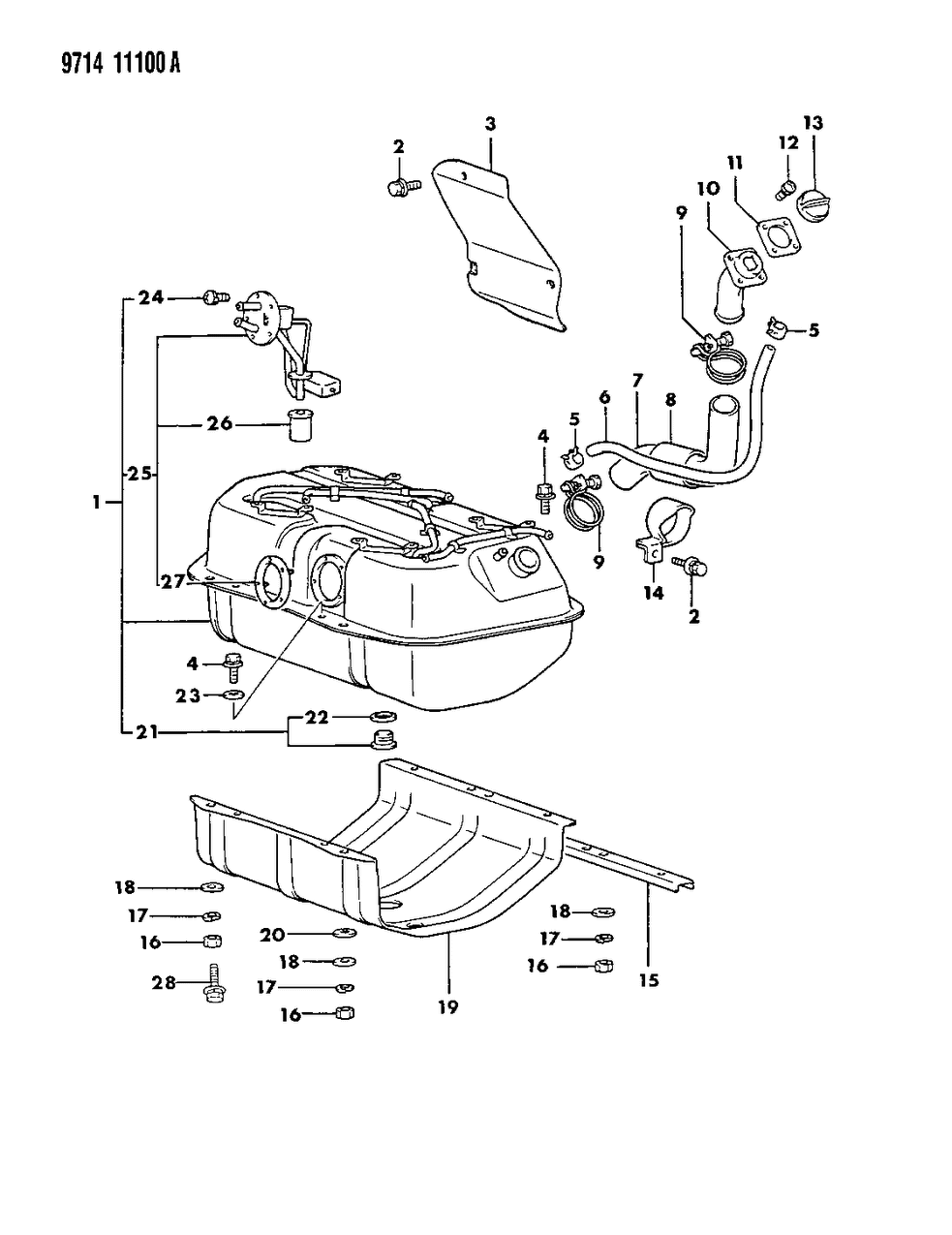 Mopar MS240130 Bolt And Washer (10X30) After 10/88