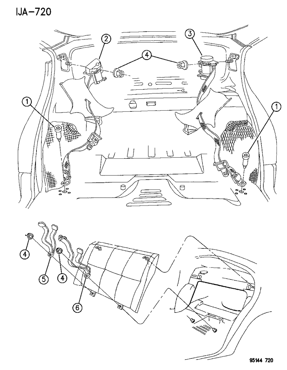 Mopar HY06RAZ Lap & Shoulder Belt