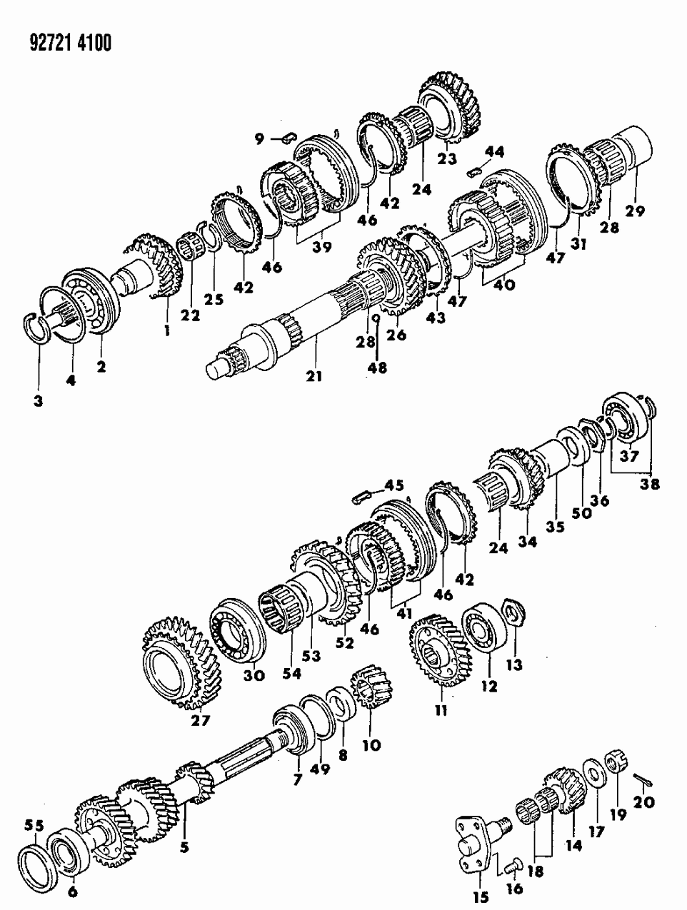 Mopar MD728904 Key, 3RD & 4TH Synchronizer, Up To Nov. 88