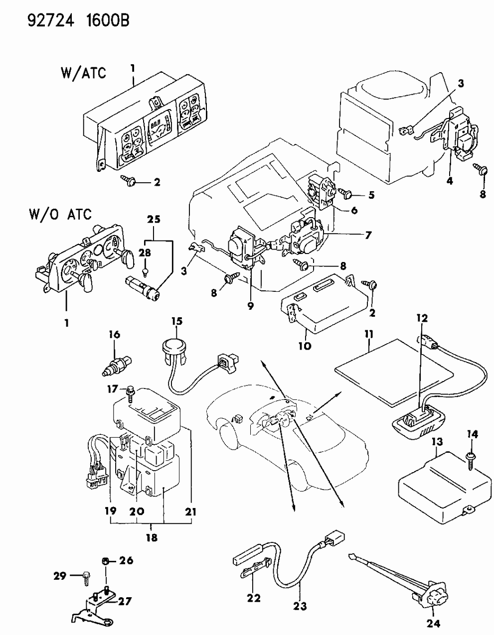 Mopar MB568980 Clip, Control