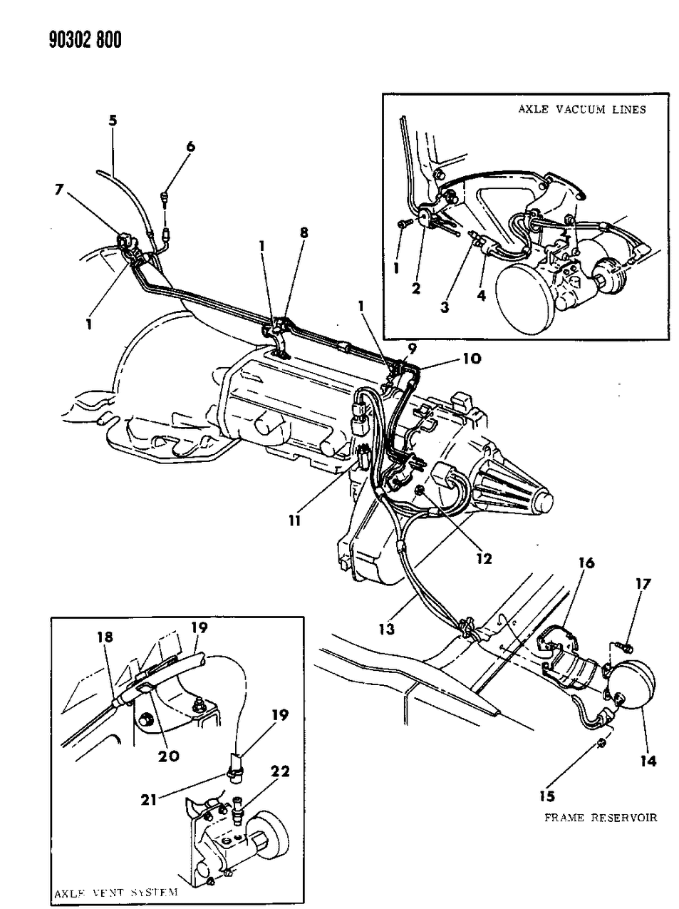 Mopar 53008547 Harness, 1990-91