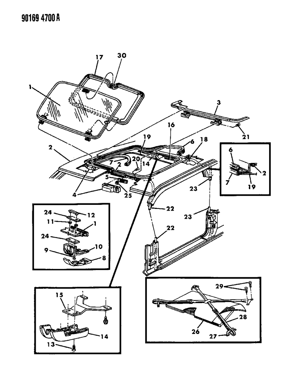 Mopar 4467337 Hinge Assembly