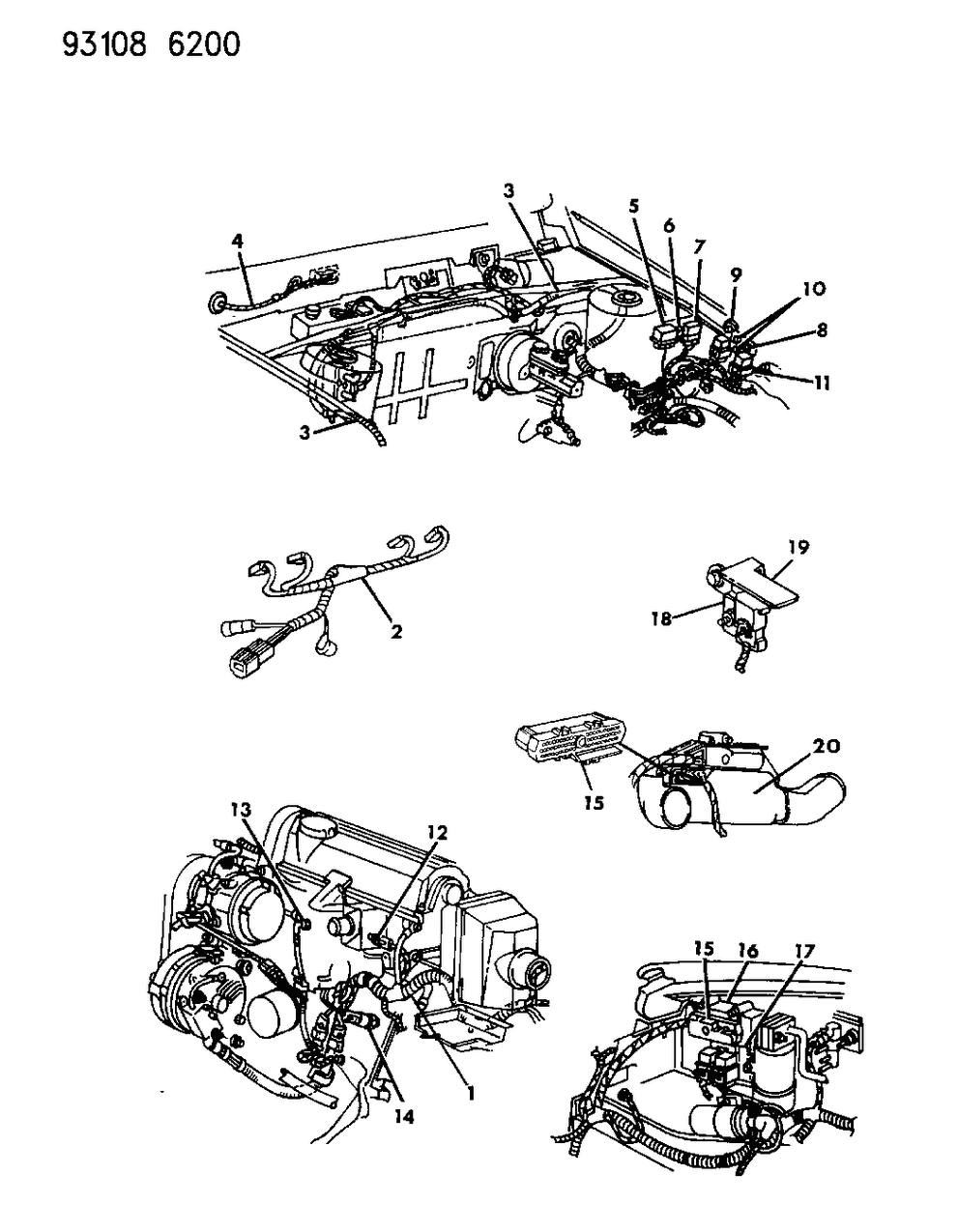 Mopar 4687472 Control Relay