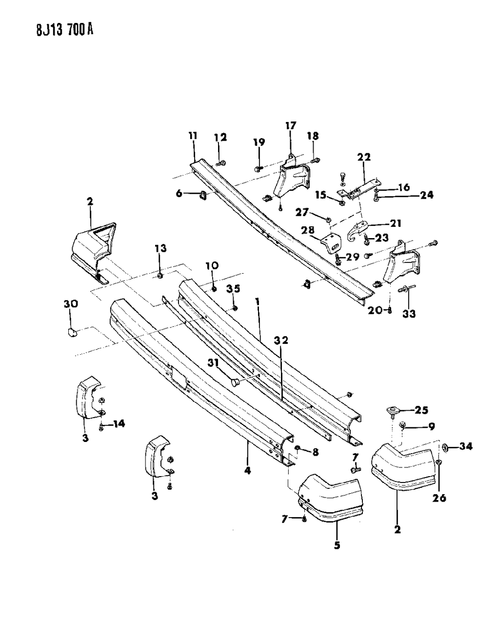 Mopar 52000469 Guard, Black, Rear