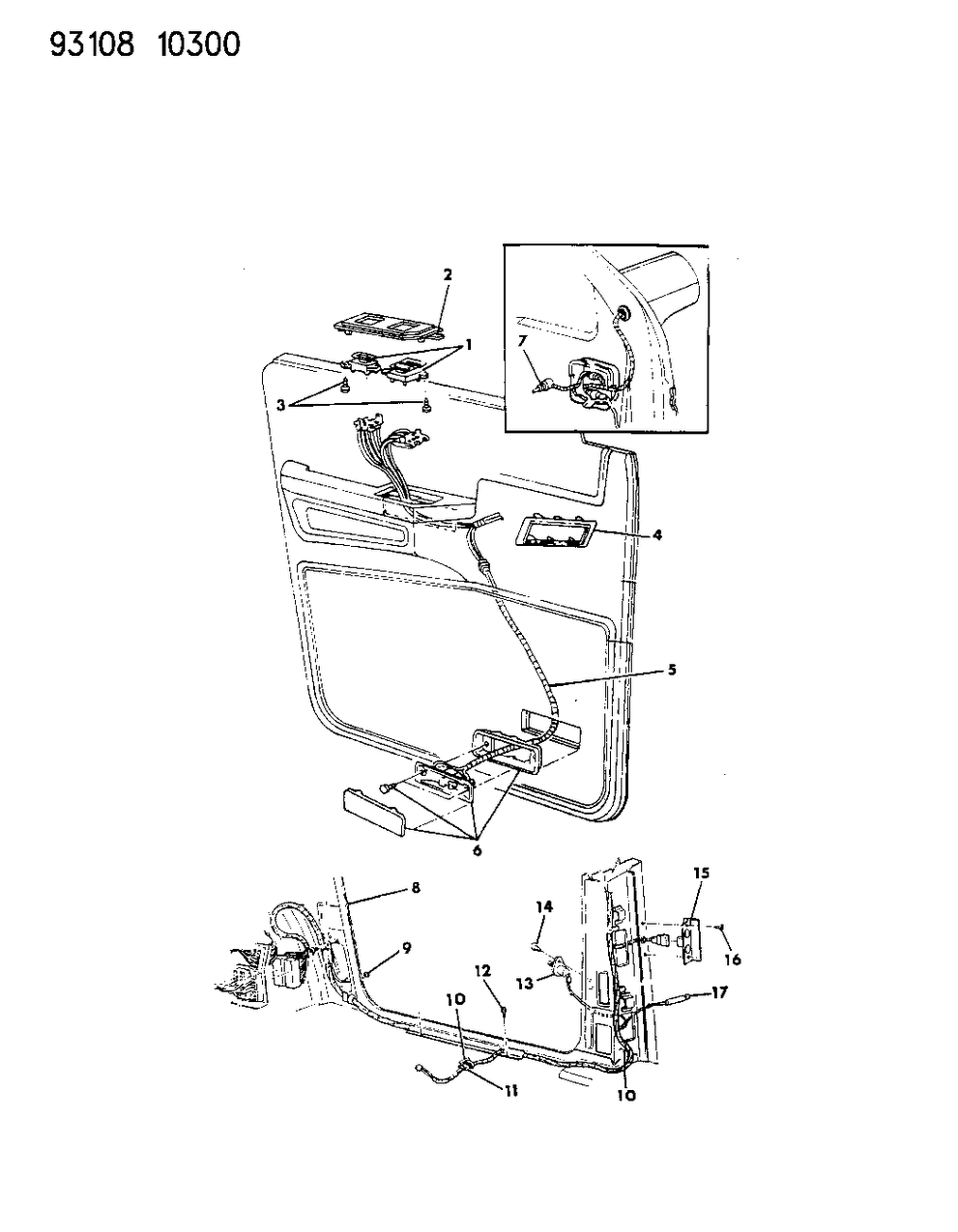 Mopar 4685278 Window Switch