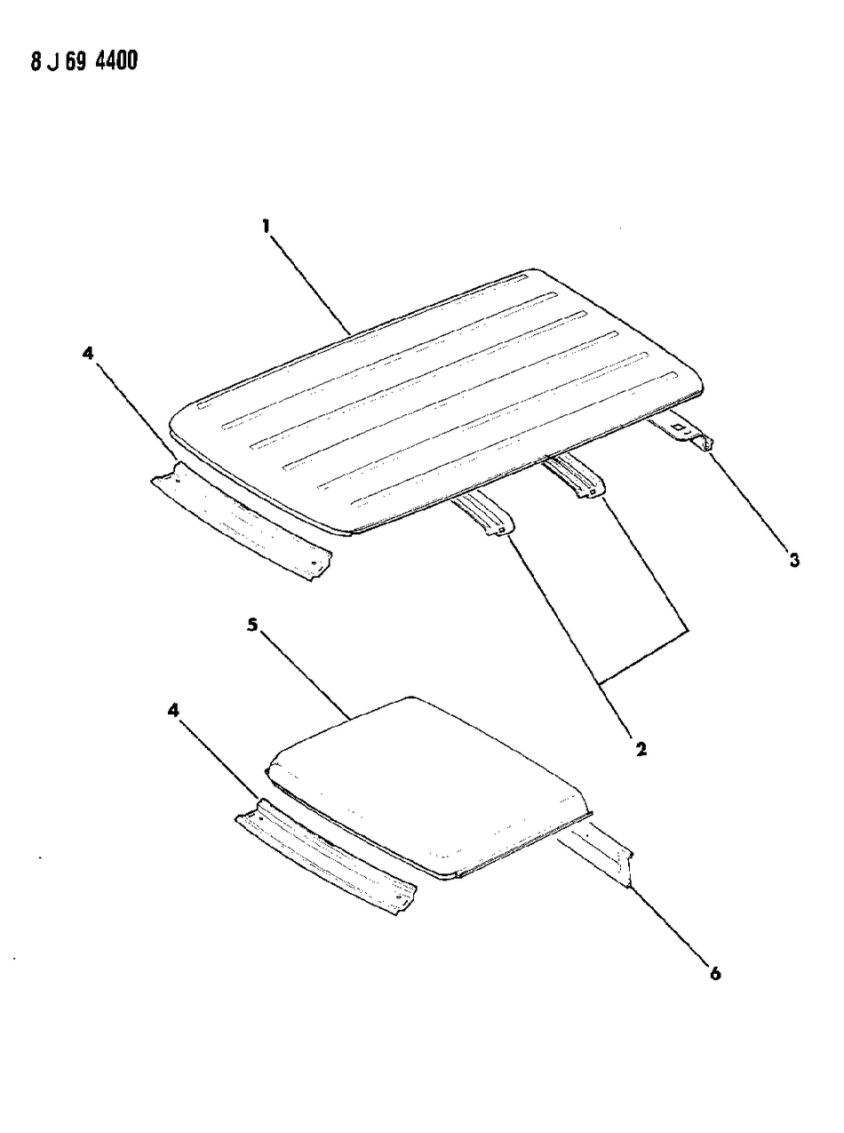 Mopar 57002012 Rear Header