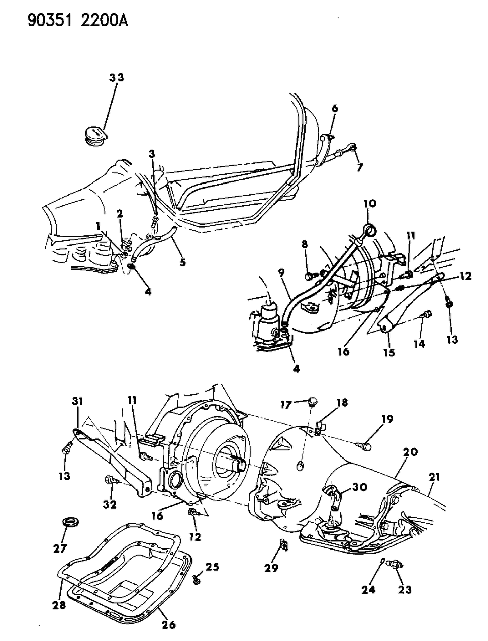 Mopar 4713245 Case, Use W/4505154, 156, 53008101, 8102 Trans.