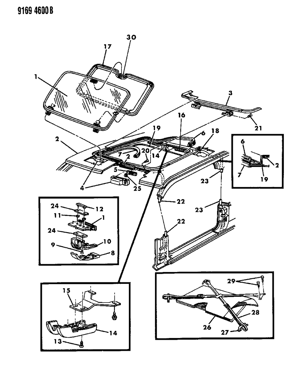 Mopar 4467337 Hinge Assembly