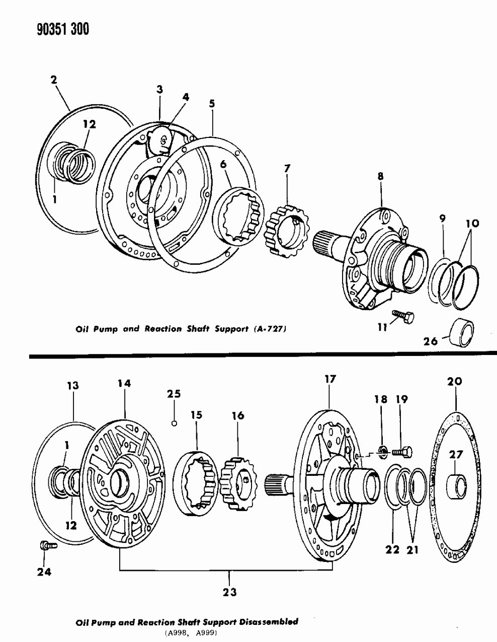 Mopar 4617166 Washer, Front Clutch Thrust, Front, 3-21/64" O.D., Black