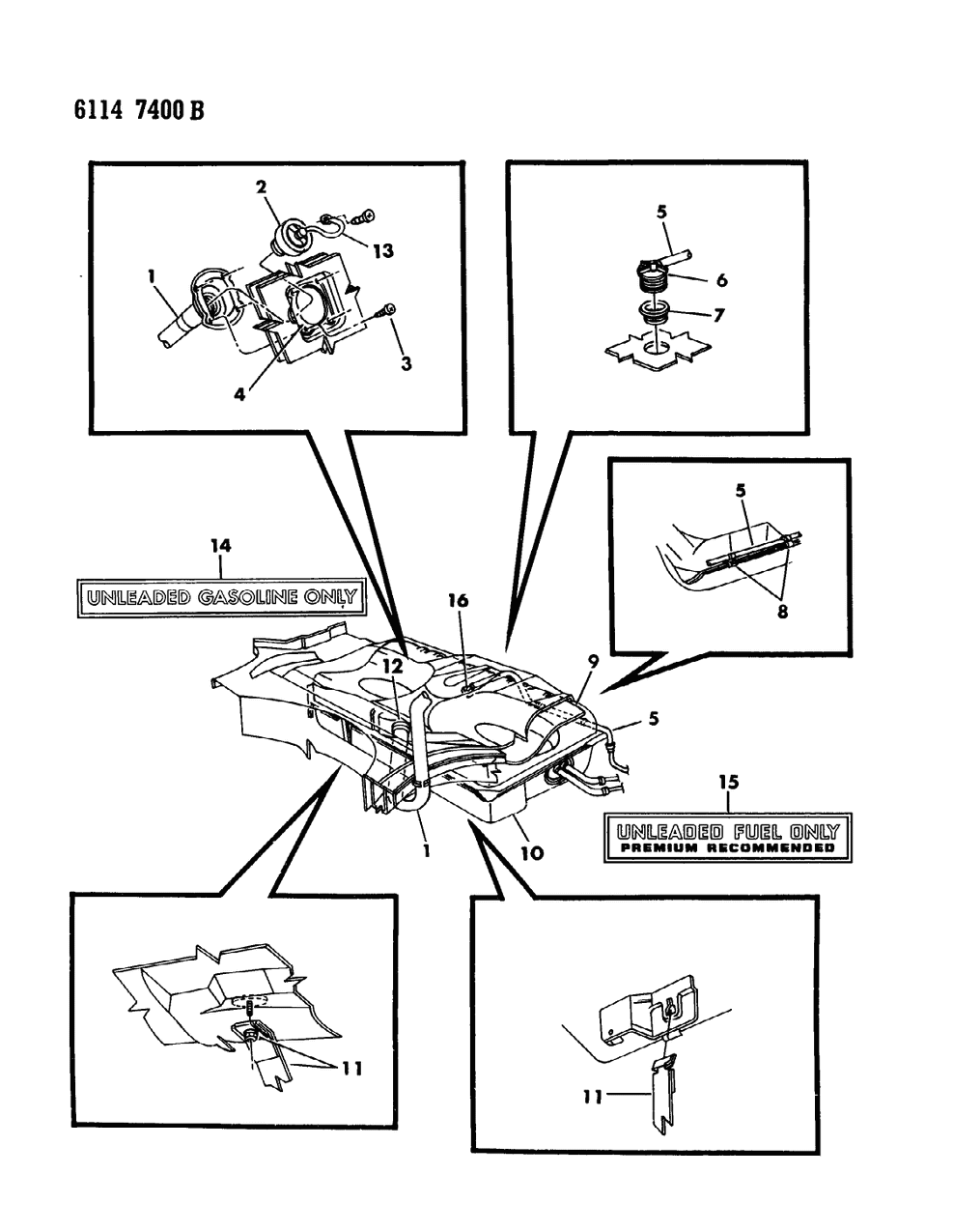 Mopar 4279835 Filler Cap
