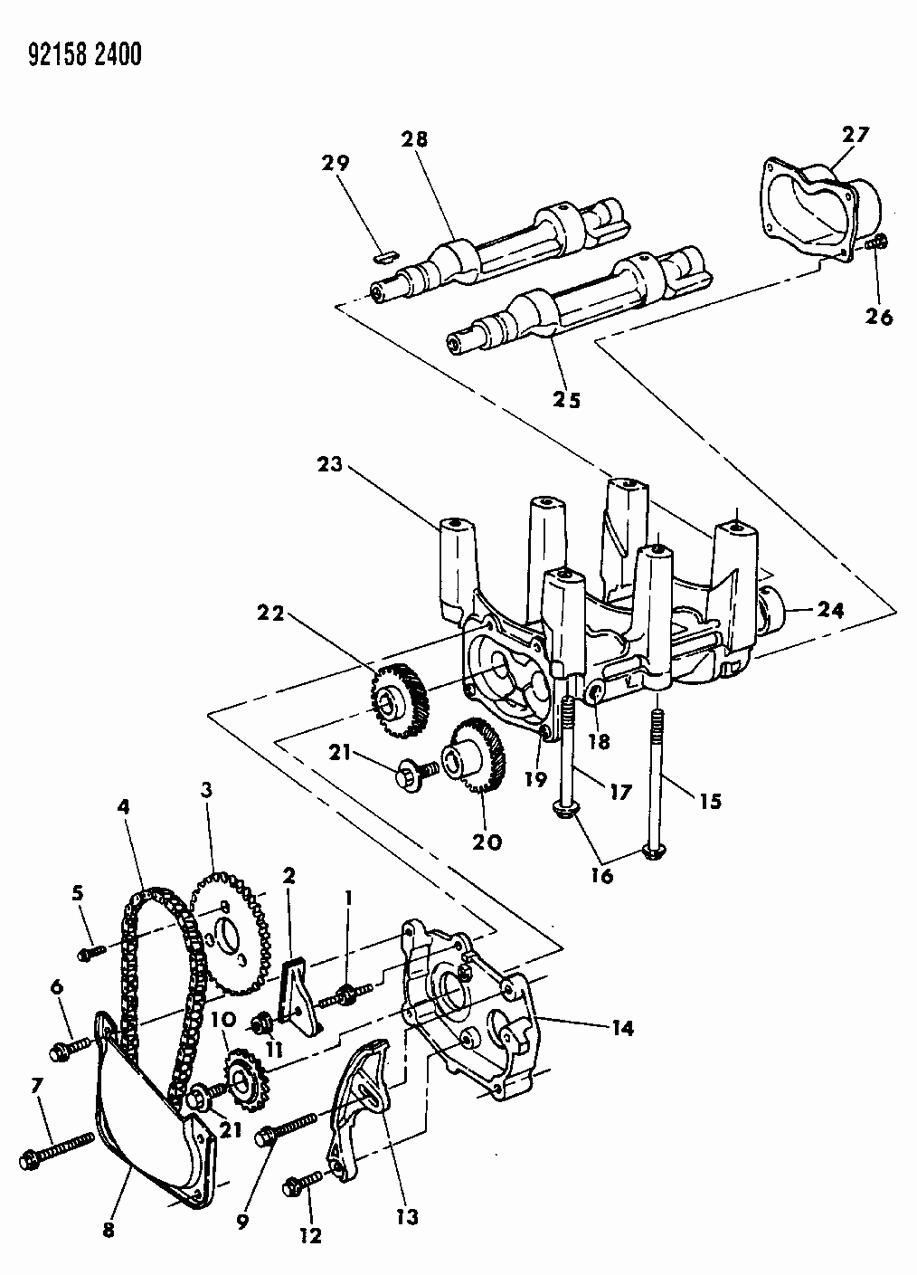 Mopar 6501435 Screw, Cylinder Head Attach. (M11 X 1.50 X 122.50)