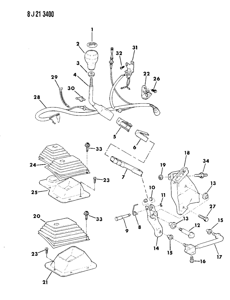 Mopar 53002028 Lever, Lower
