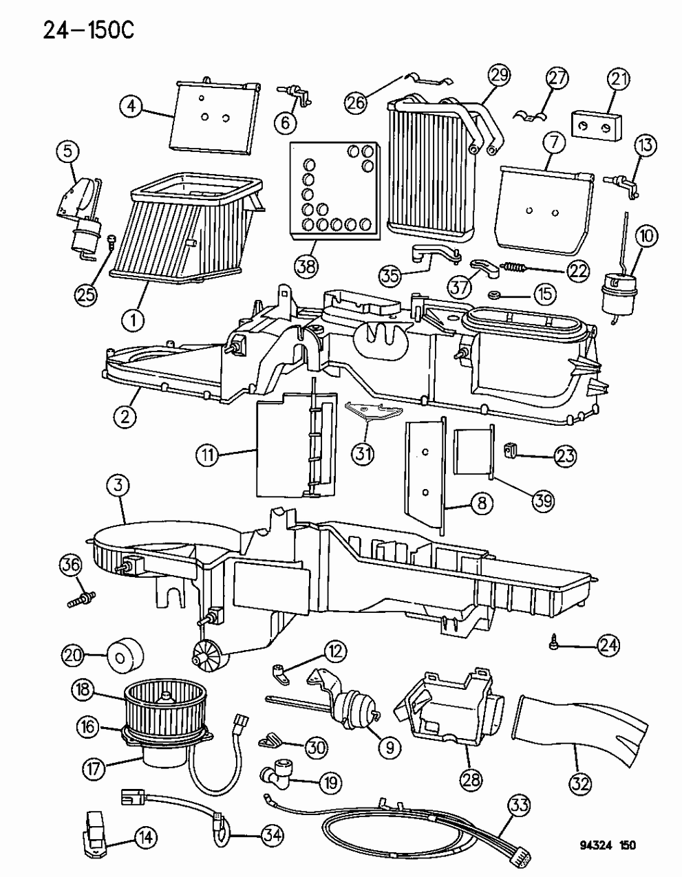 Mopar 4720035 Seal, Tubes To Dash