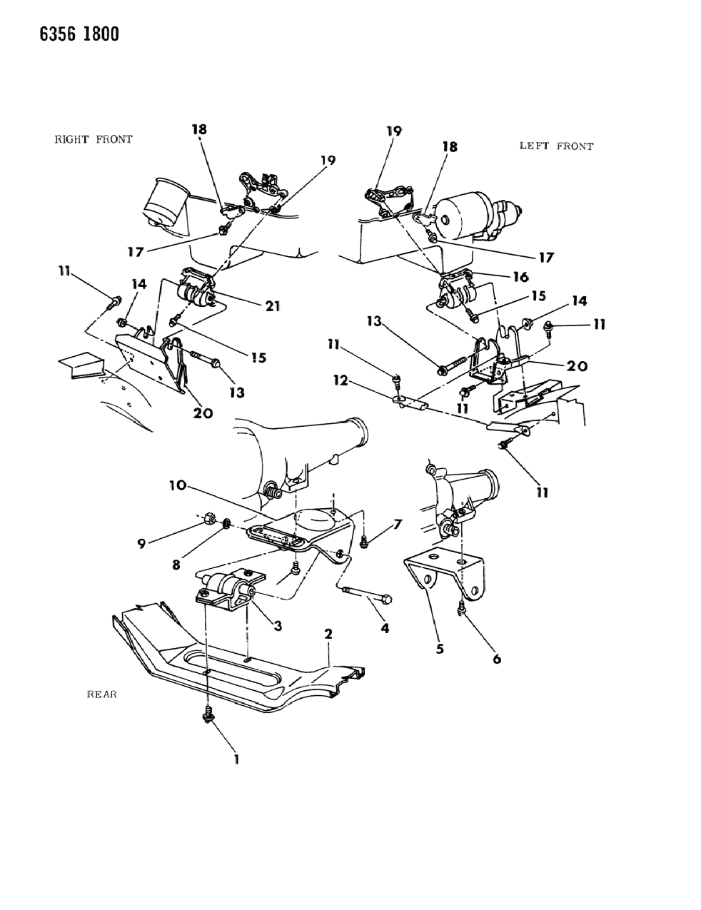 Mopar 4412194 Front Bracket