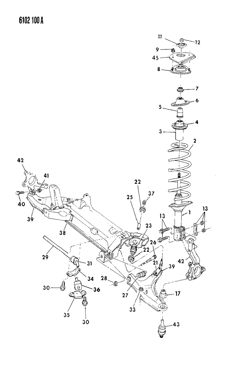 Mopar 4322151 Bushings