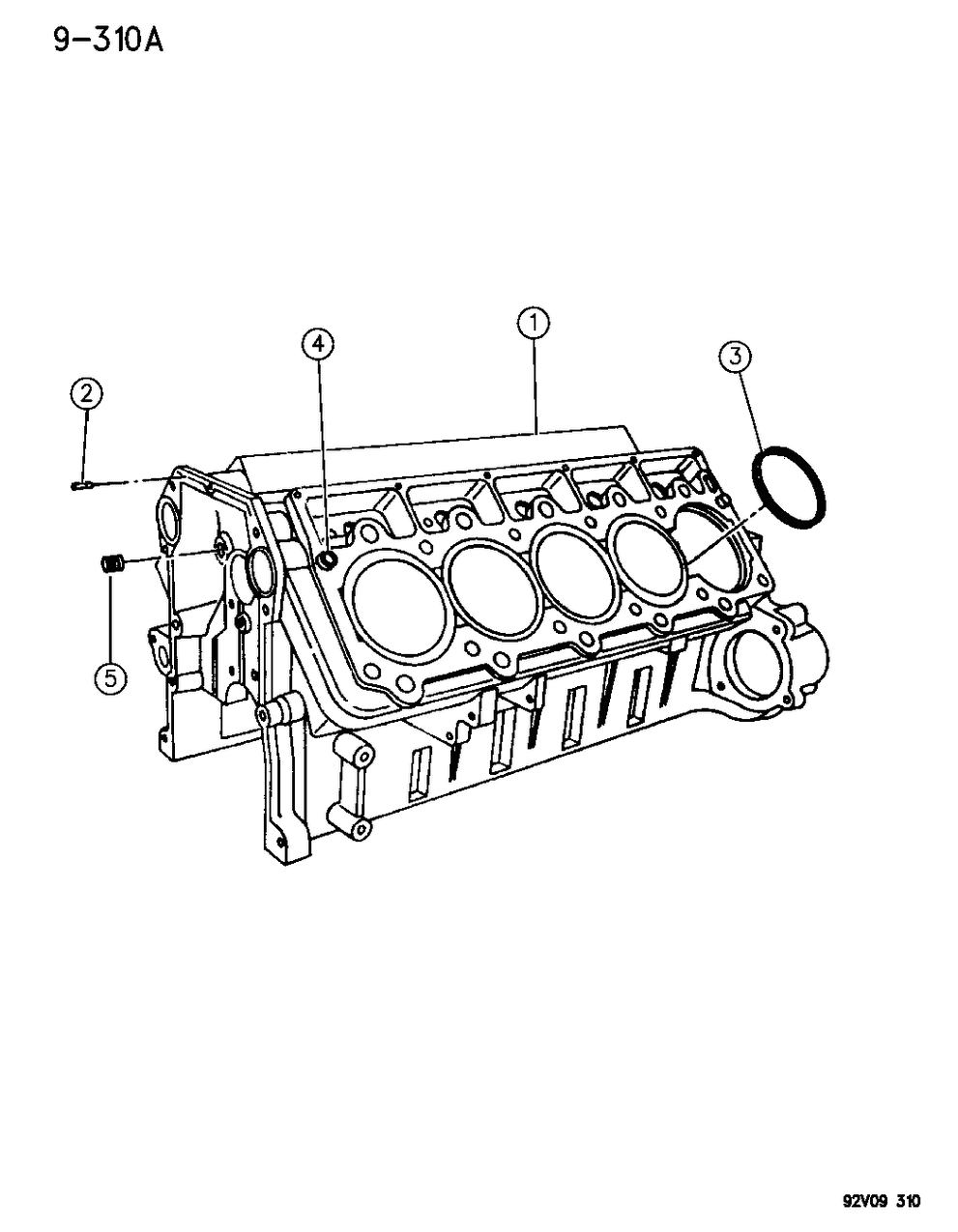 Mopar 5245061 O - Ring, Cylinder Block Liner