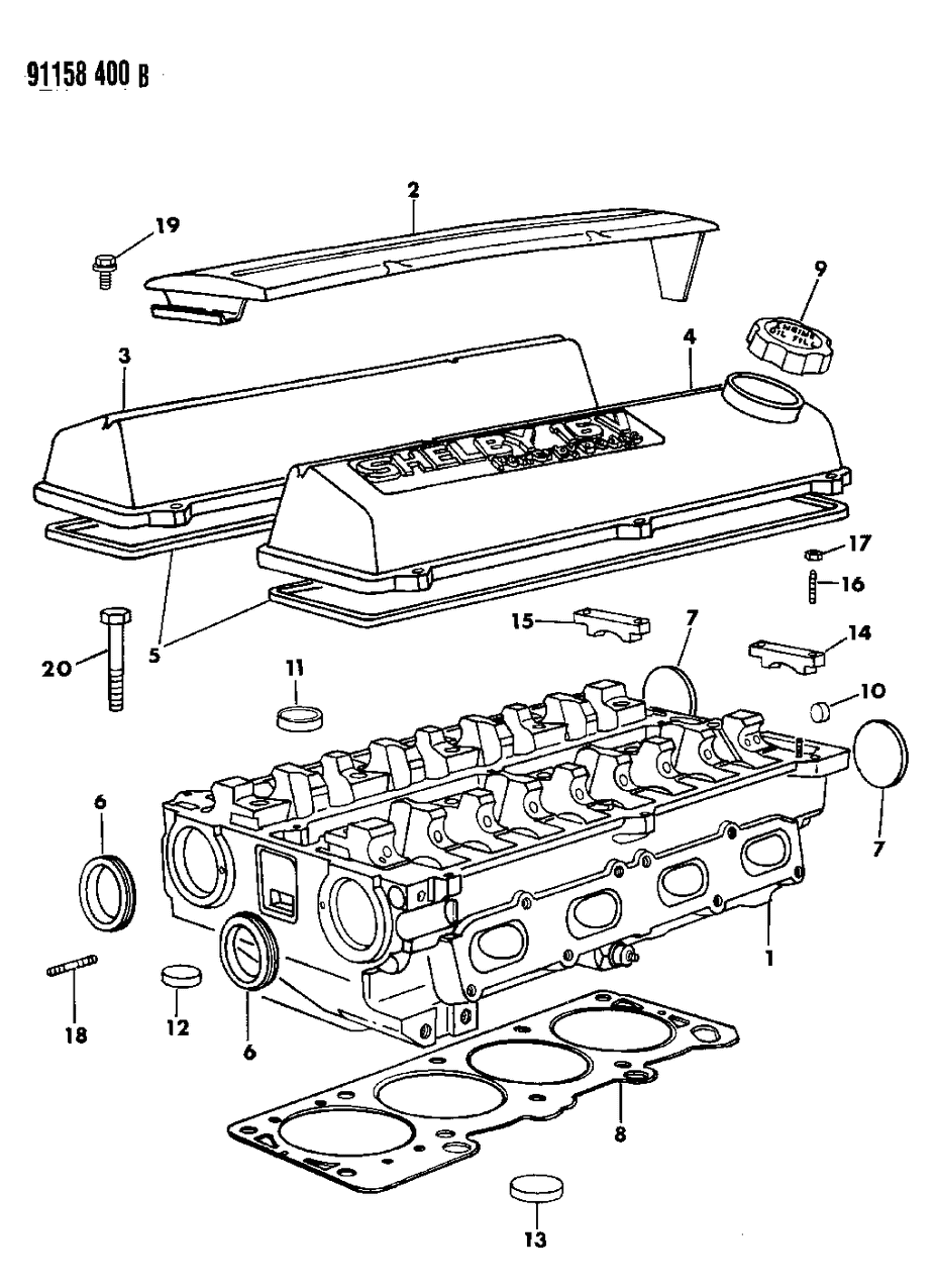 Mopar 6502325 Bolt, Cylinder Head Attaching