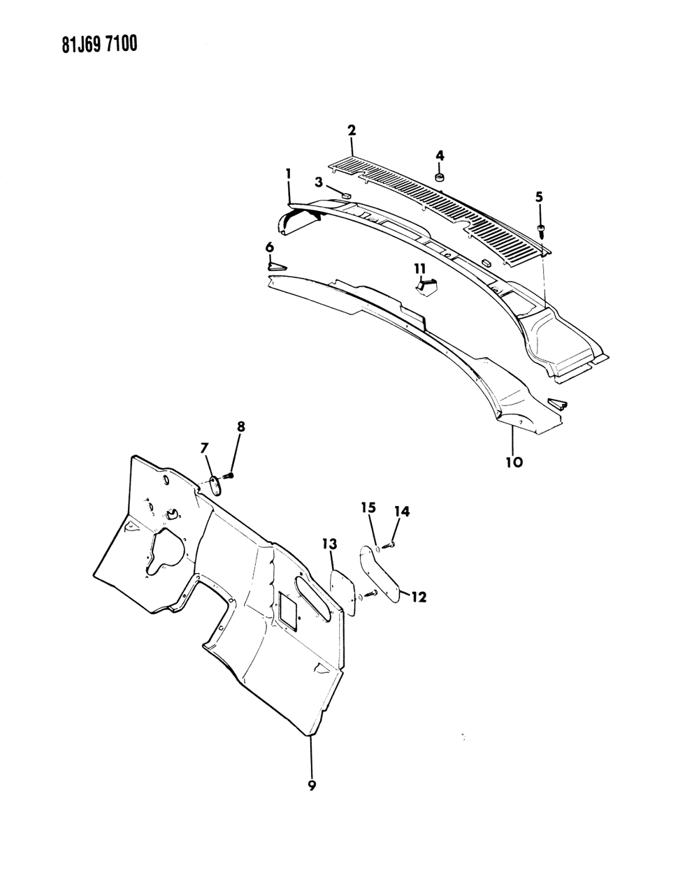 Mopar J5758238 Panel, Dash