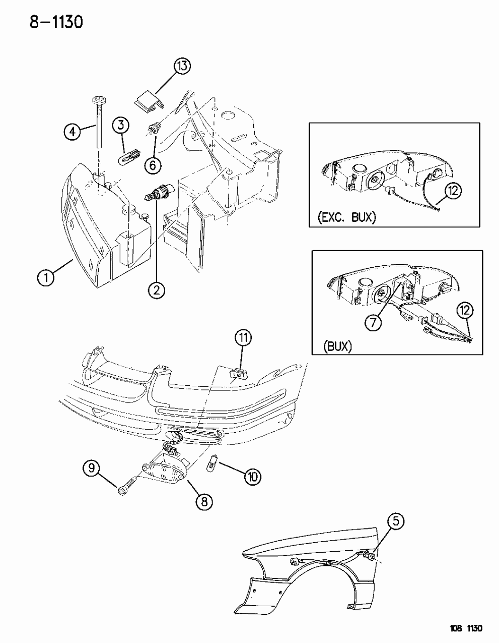 Mopar 5288045 Module, Headlamp