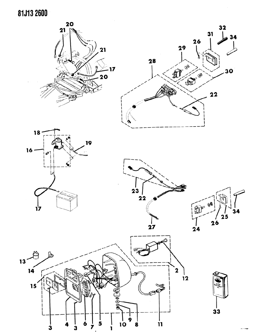 Mopar J3186888 Connector, Splice