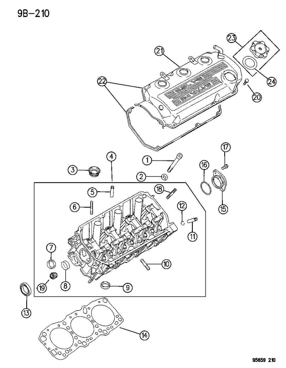 Mopar MD300703 Guide Intake Valve 0.25Mm Oversize