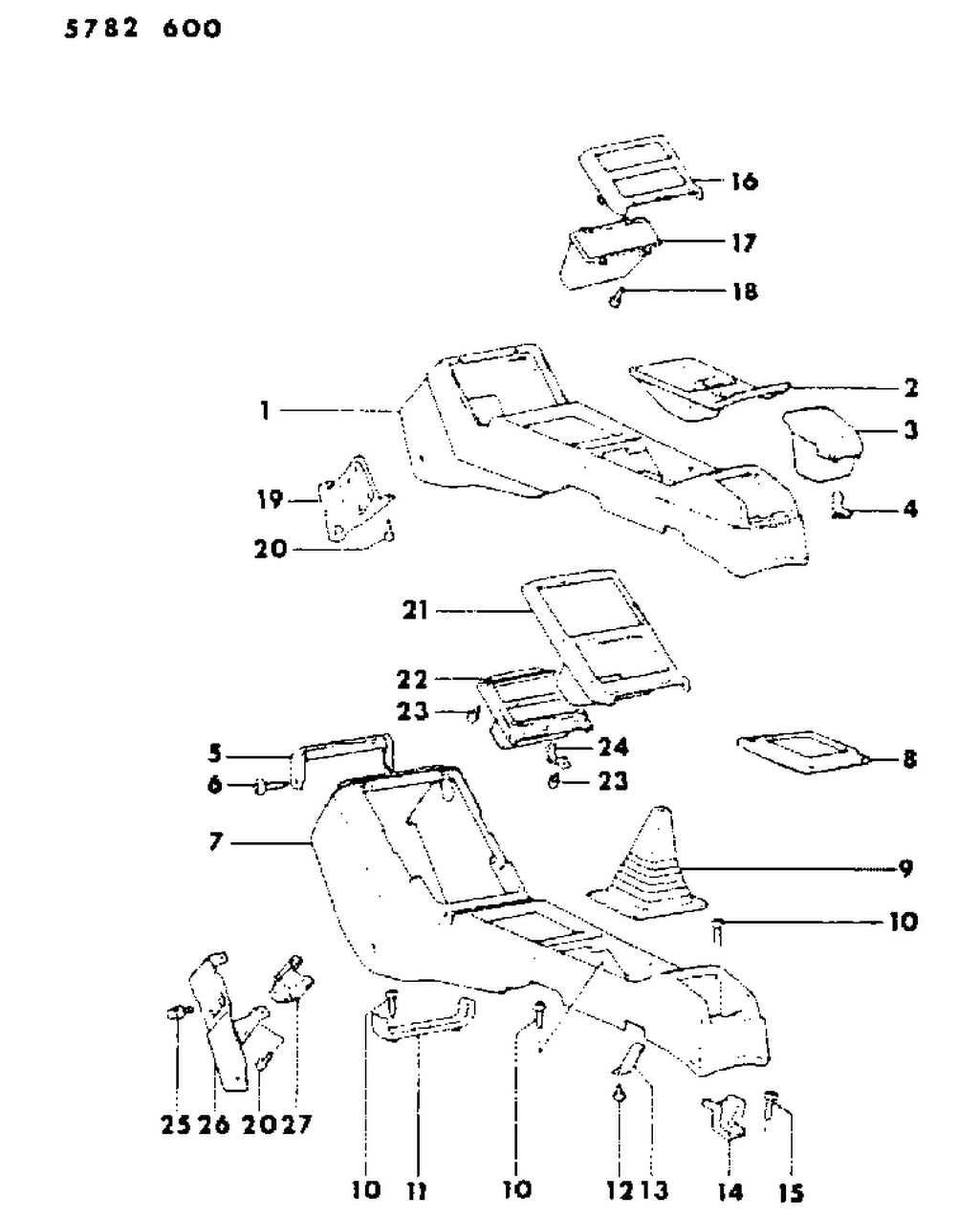Mopar MB056745 Clip, Wiring , (25)