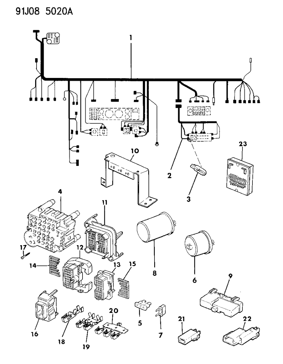 Mopar 56017680 Panel, Fuse