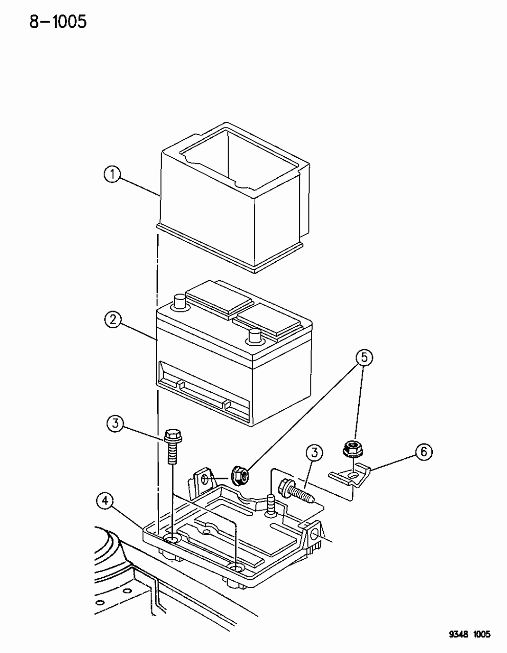 Mopar 6502014 Bolt Rectangular Head M8X1.25X33