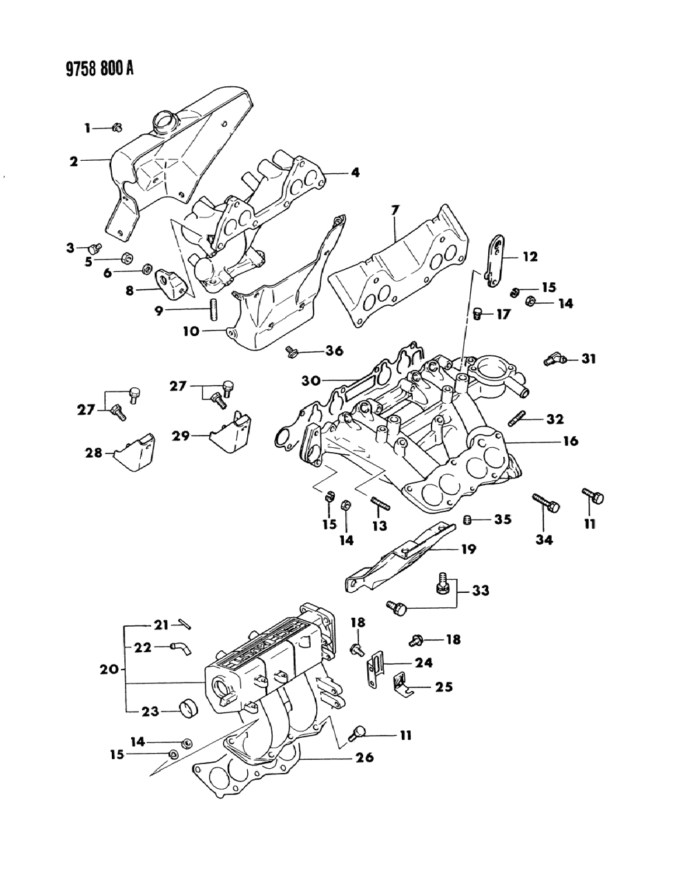 Mopar MF140231 Bolt, Flange (8X35 ) (Canada)