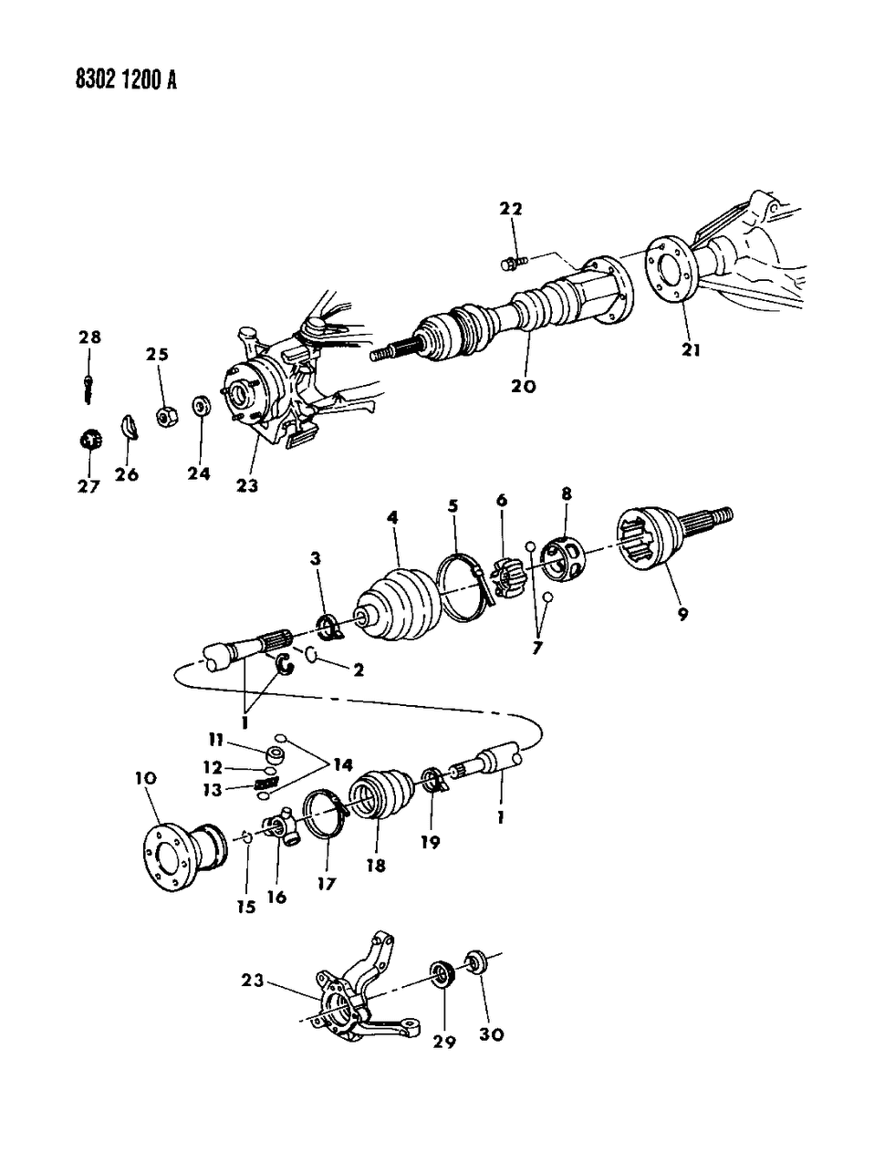 Mopar 5212536 Seal, Outer