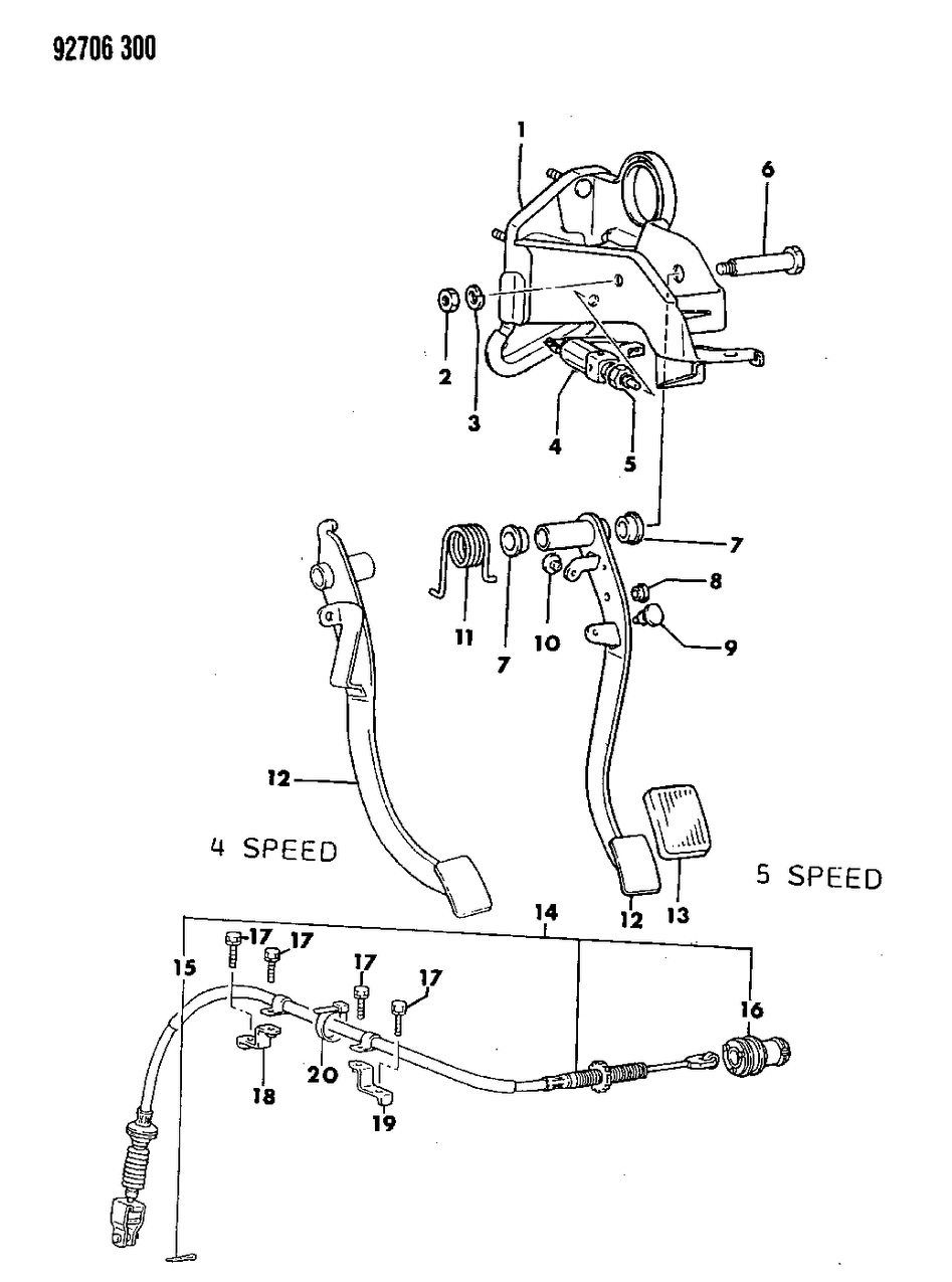 Mopar MF472069 Pin, Split, W/4 Speed Transmission , (3X25)