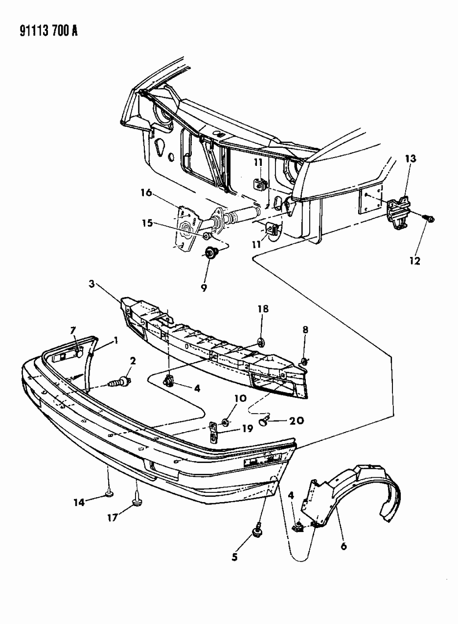 Mopar 5263585 Impact Strip