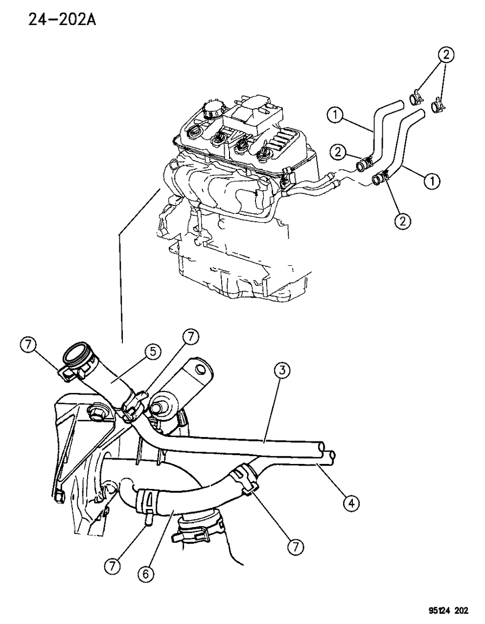 Mopar 5264651 Tube Assembly, Heater