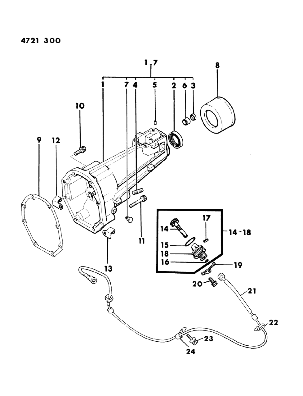 Mopar MD701803 Cap, Control Shaft