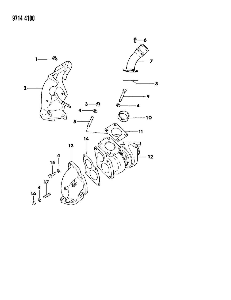 Mopar MD132656 Bolt, Flange (10X80)