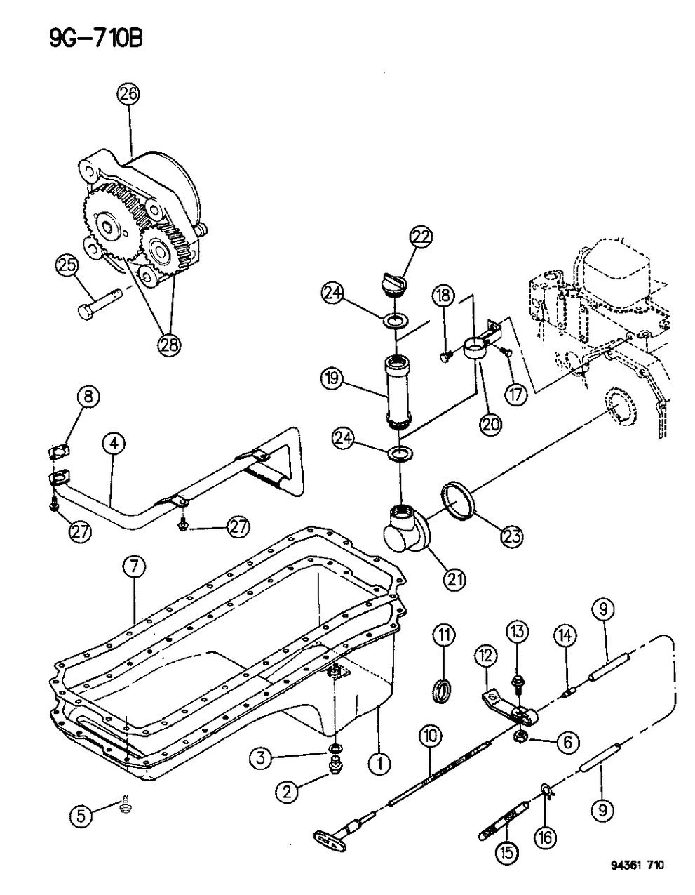 Mopar R5010965AA Gear, Oil Pump (Serviced In Oil Pump)