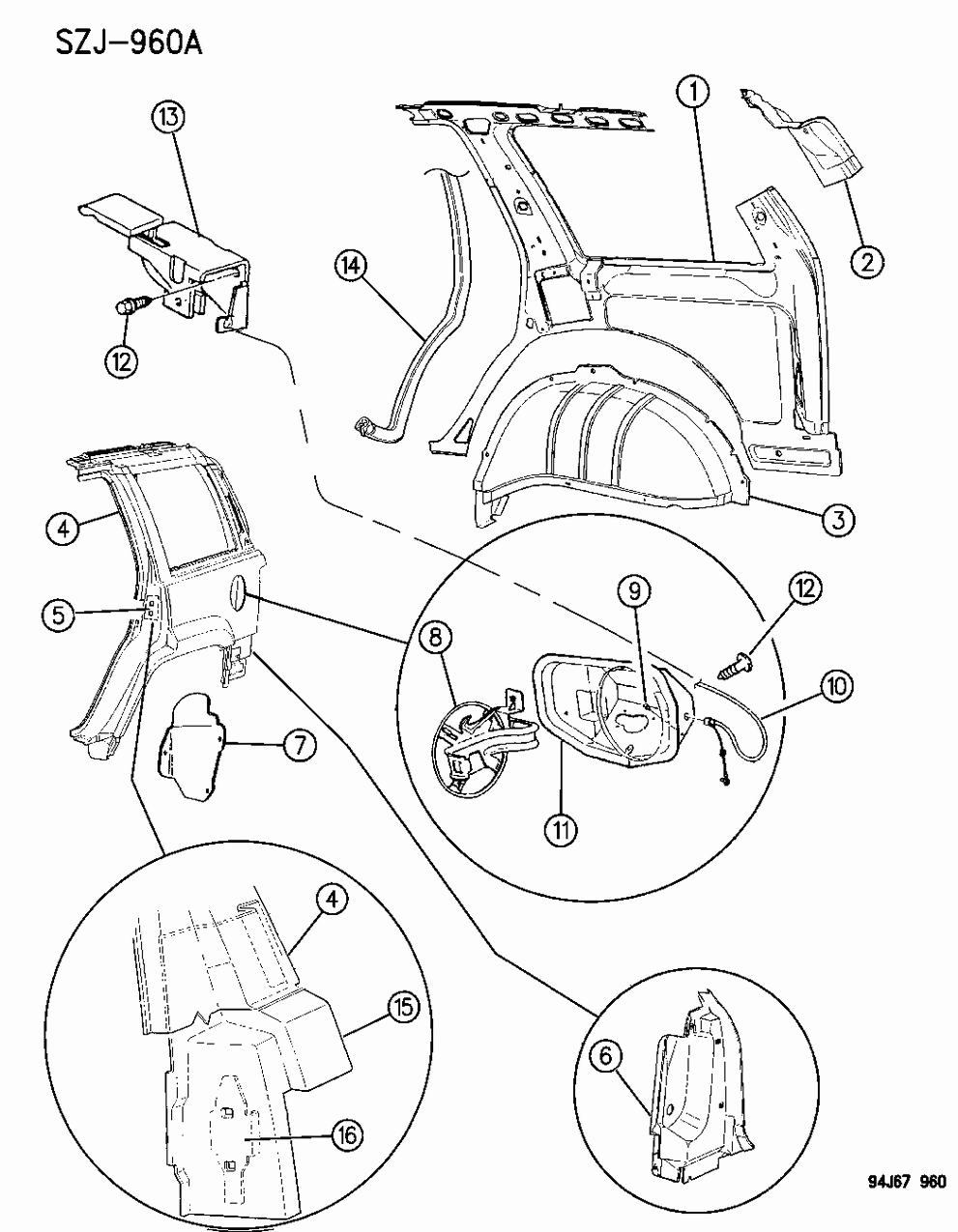 Mopar 55031589 Housing