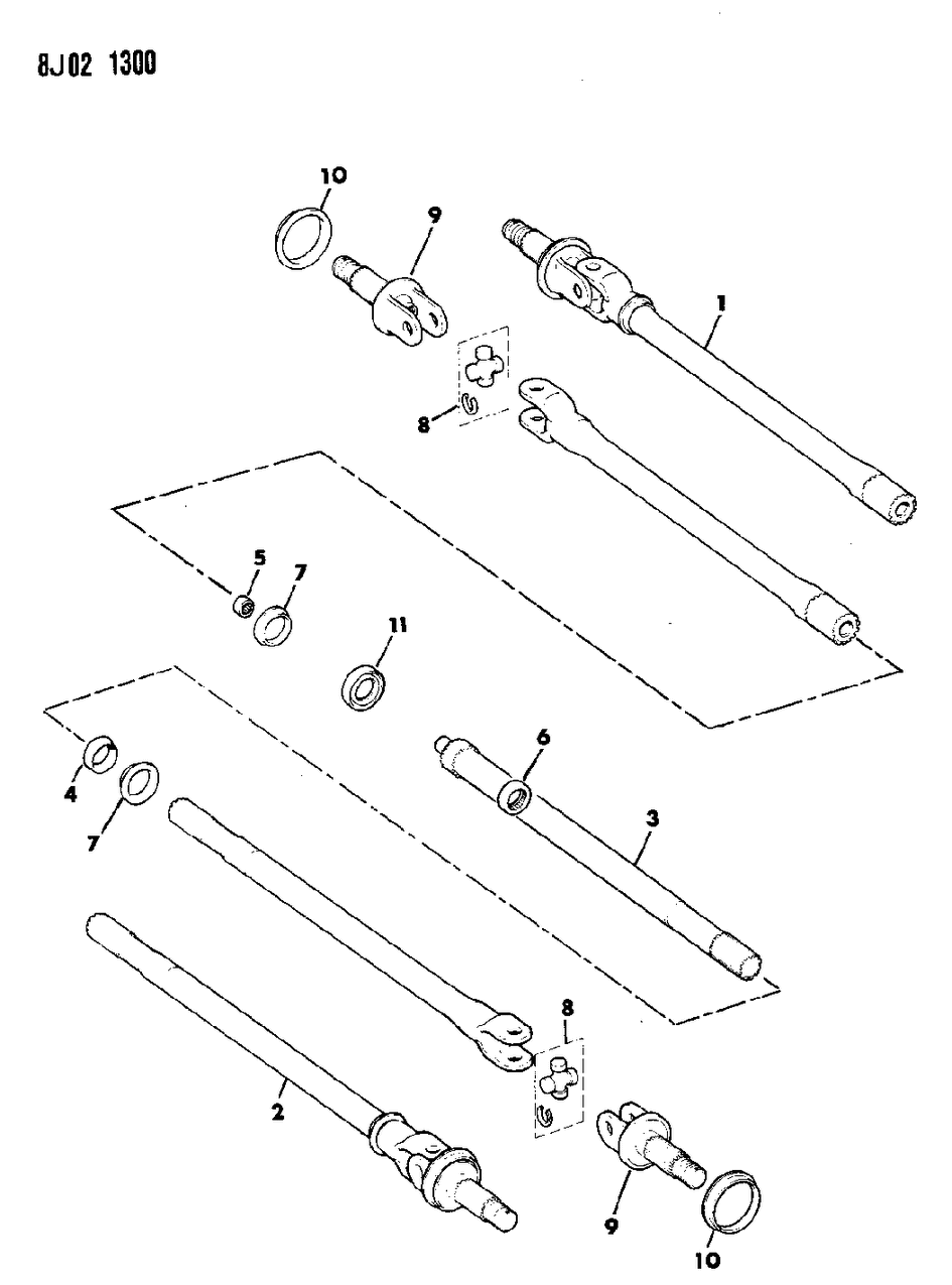 Mopar J8126232 Retainer, Inner
