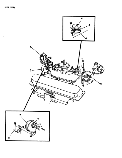 1984 Chrysler New Yorker EGR System Diagram 6 - Thumbnail