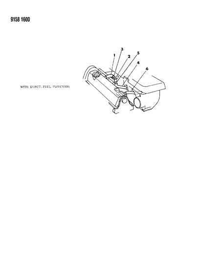 1989 Dodge Shadow Crankcase Ventilation Diagram 3 - Thumbnail