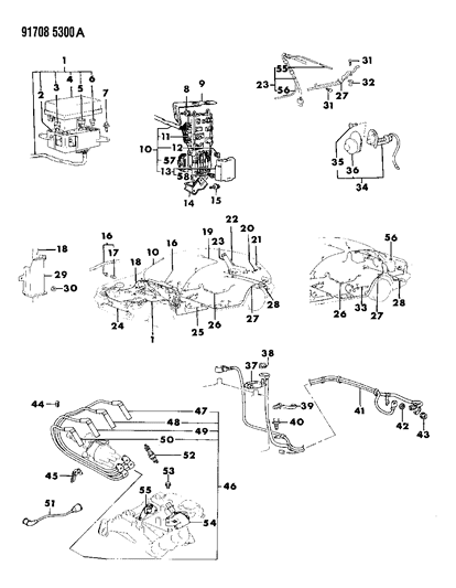 1991 Dodge Colt Wiring Harness of Electrical Diagram