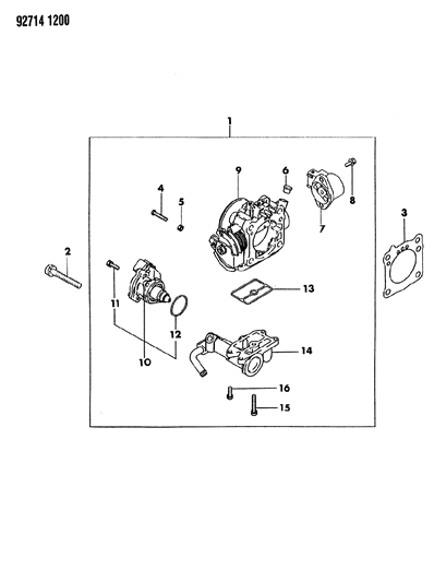 1993 Dodge Ram 50 Throttle Body Diagram 5 - Thumbnail