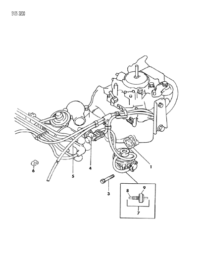 1985 Chrysler New Yorker EGR System Diagram 5 - Thumbnail