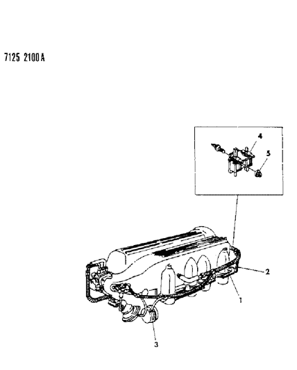 1987 Dodge Lancer EGR System Diagram 4 - Thumbnail